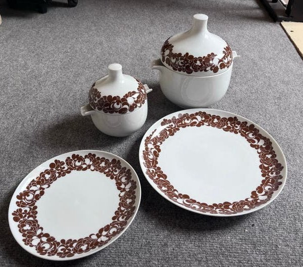 Rosenthal Plus vintage serviesset, Huis en Inrichting, Keuken | Servies, Gebruikt, Overige merken, Ophalen of Verzenden, Bord(en)