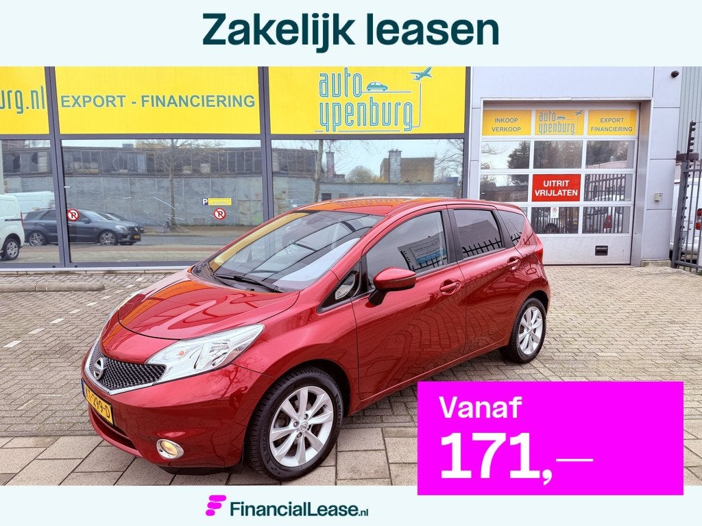 Nissan Note 1.2 DIG-S Connect Edition * 84.361 Km * Navi * C, Voorwielaandrijving, 1025 kg, Stof, Gebruikt