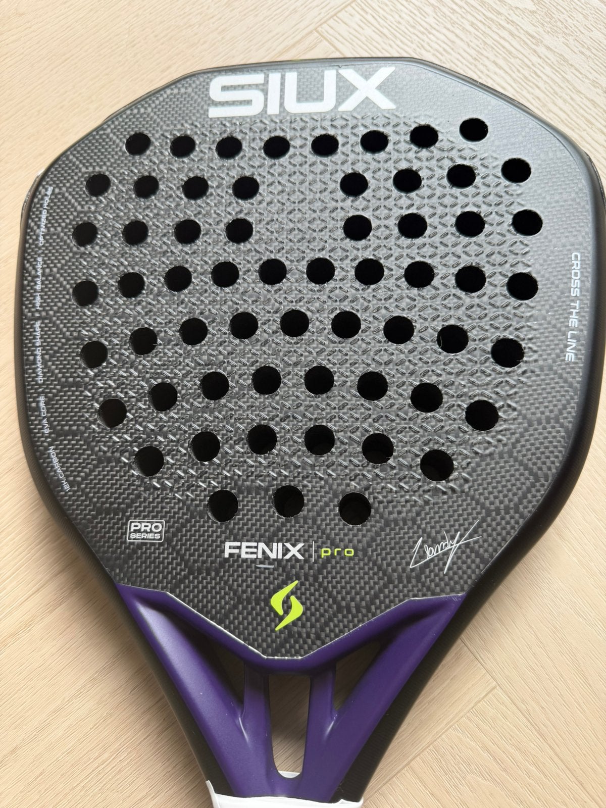 Siux Fenix Pro - Black - 3x mee gespeeld, praktisch nieuw, Sport en Fitness, Ophalen of Verzenden, Zo goed als nieuw
