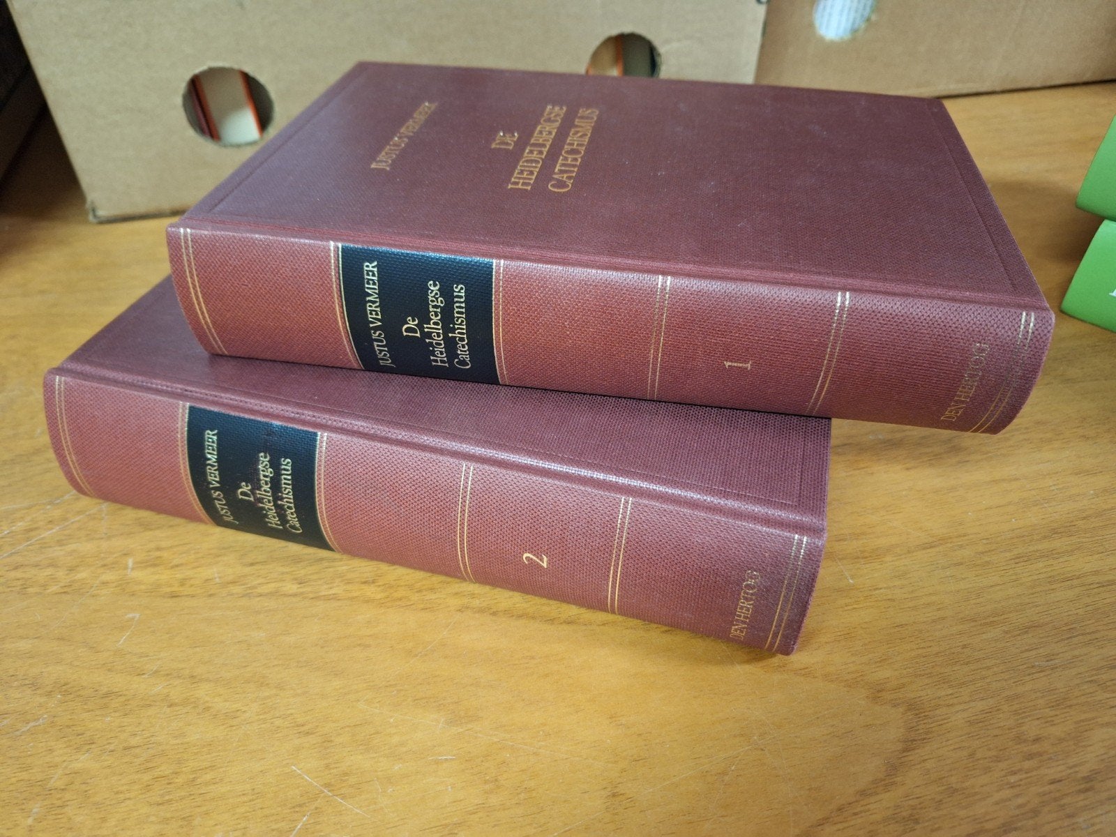 Heidelbergse Catechismus Justus Vermeer. WD014/09, Ophalen of Verzenden, Zo goed als nieuw