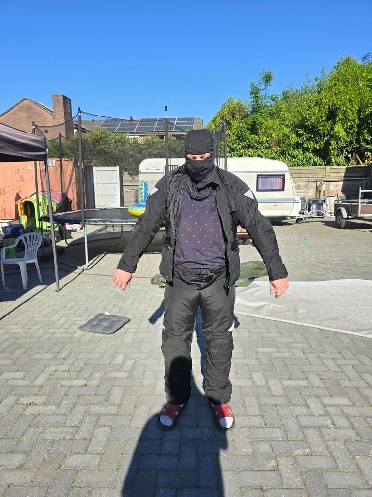 Motorpak € 50 euro broek maat 54 jas maat 52, Ophalen of Verzenden, Tweedehands, Combipak