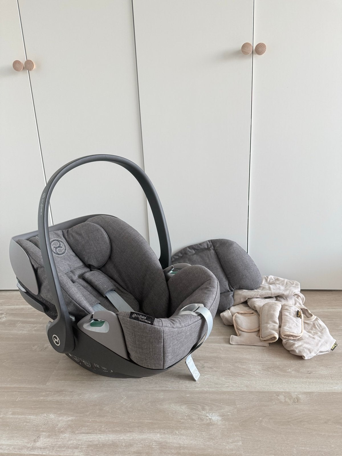 Cybex Cloud Z2 i-Size autostoel - Soho Grey, Slaapstand, Zo goed als nieuw, Isofix, 0 t/m 13 kg