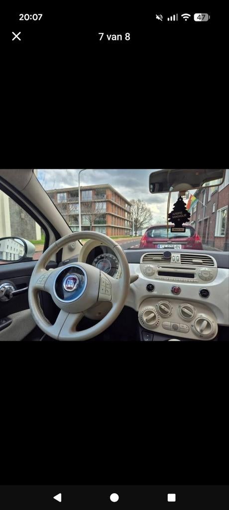 Nette fiat 500 met panoramadak, Ophalen of Verzenden