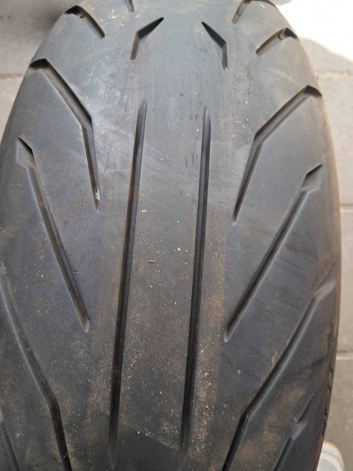 Motorband 190/55/17, Ophalen