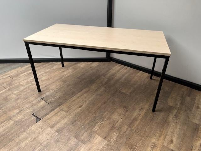 Simpele kantine/vergadertafel – Ahorn (160), Ophalen, 50 tot 150 cm, 10 m² of meer, 10 tot 30 cm