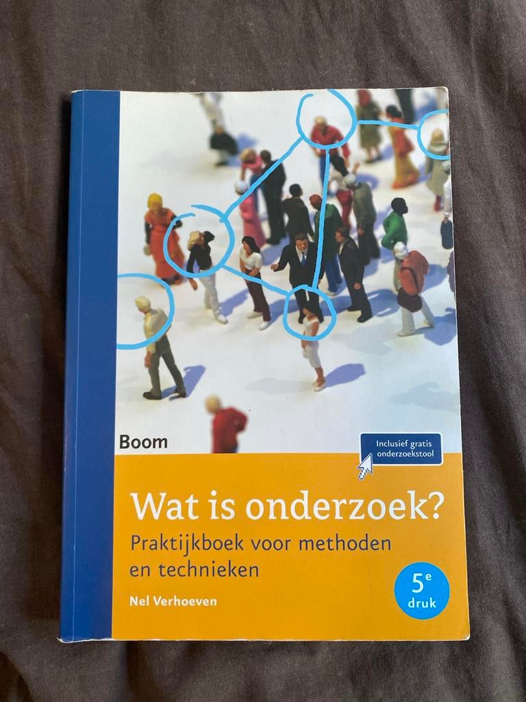 Wat is onderzoek? Praktijkboek methoden en technieken 5e, Boeken, Ophalen of Verzenden, Gamma, Zo goed als nieuw, HBO