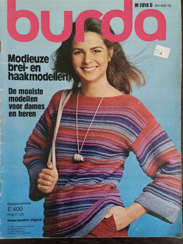 Burda brei en haakmodellen, Burda, Ophalen of Verzenden, Zo goed als nieuw, Overige onderwerpen