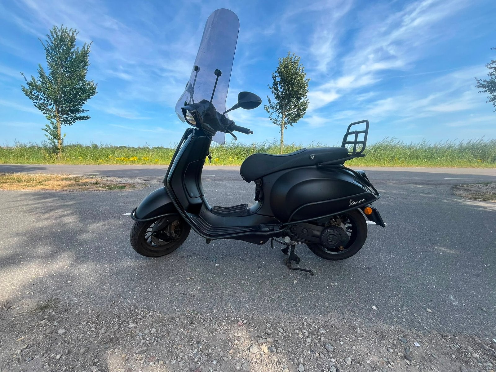 Vespa Sprint 4T notte mat zwart 2019, Ophalen, Gebruikt, Benzine, Vespa