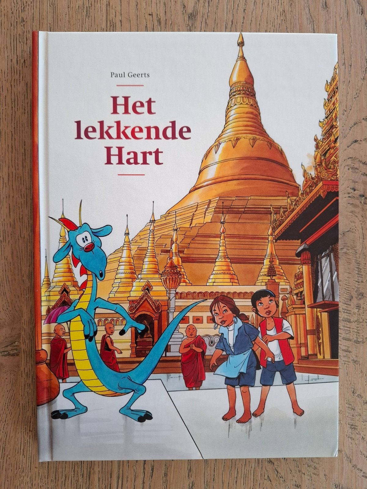 Mo en Jade - nn_HC_Het lekkende hart [gesign Paul Geerts], Boeken, Stripboeken, Eén stripboek, Ophalen of Verzenden, Zo goed als nieuw