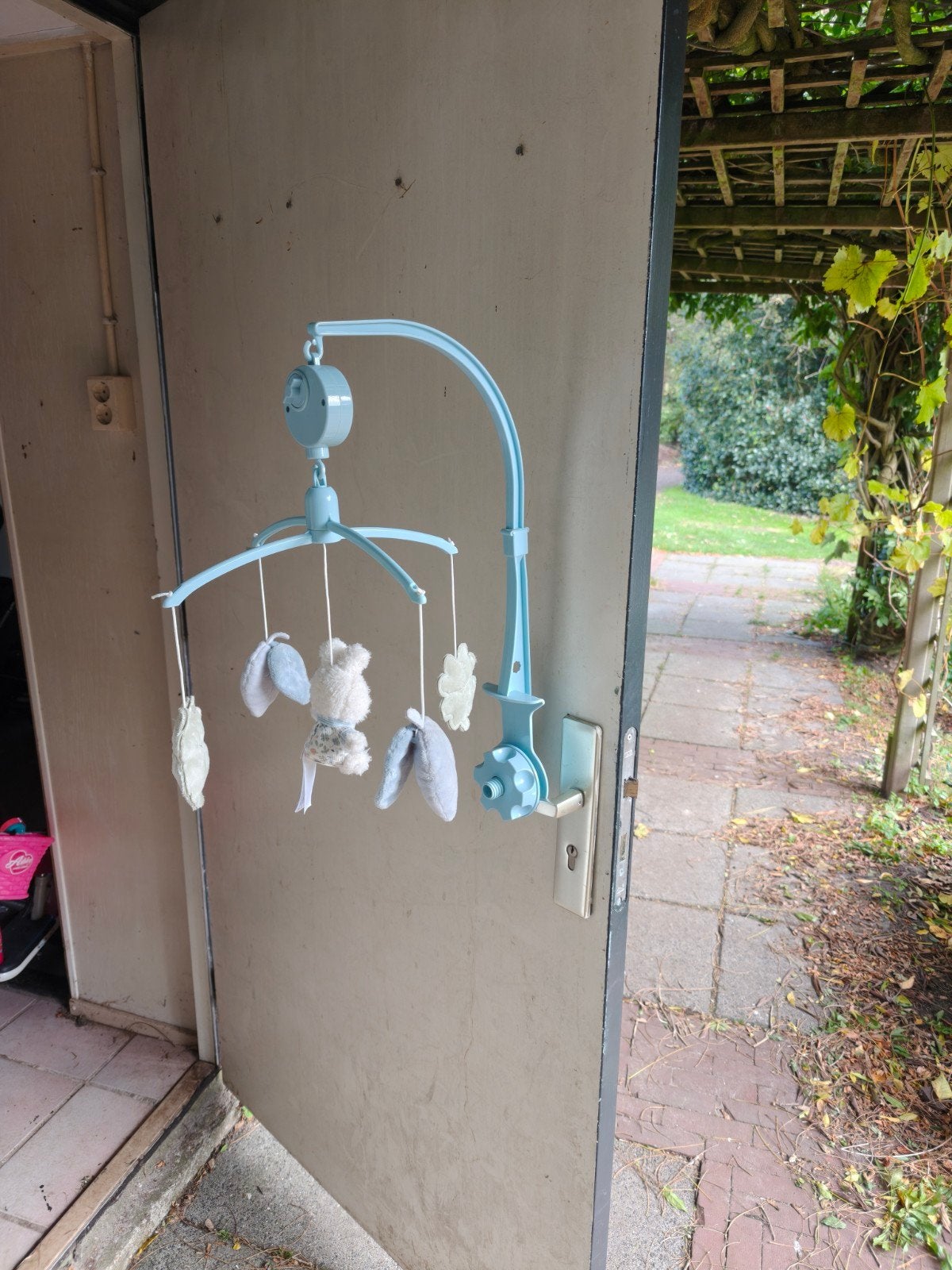 Baby muziekmobiel, Ophalen, Gebruikt, Mobiel, Met geluid