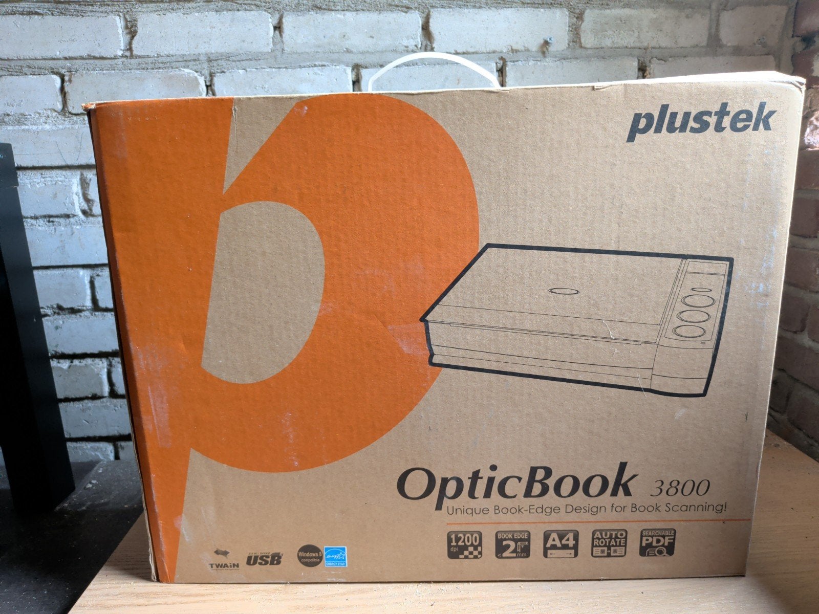 Plustek OpticBook 3800 Boekscanner - Nieuw in doos, Computers en Software, Scanners, Ophalen, Plustek, Overige typen, Nieuw