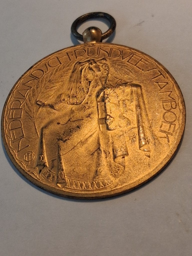 Te koop: bronzen prijspenning. (9), Postzegels en Munten, Penningen en Medailles, Ophalen, Overige materialen, Nederland