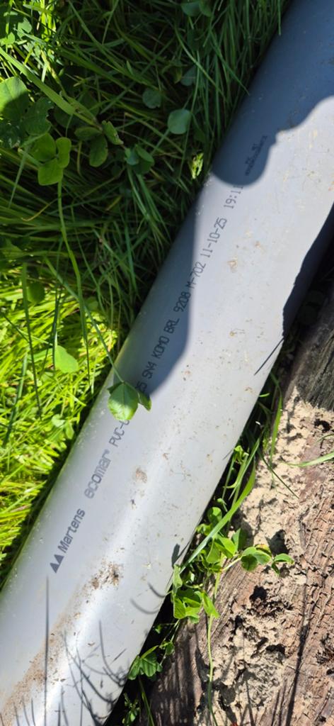 125mm PVC Afvoerbuis - 4 meter lang, Ophalen