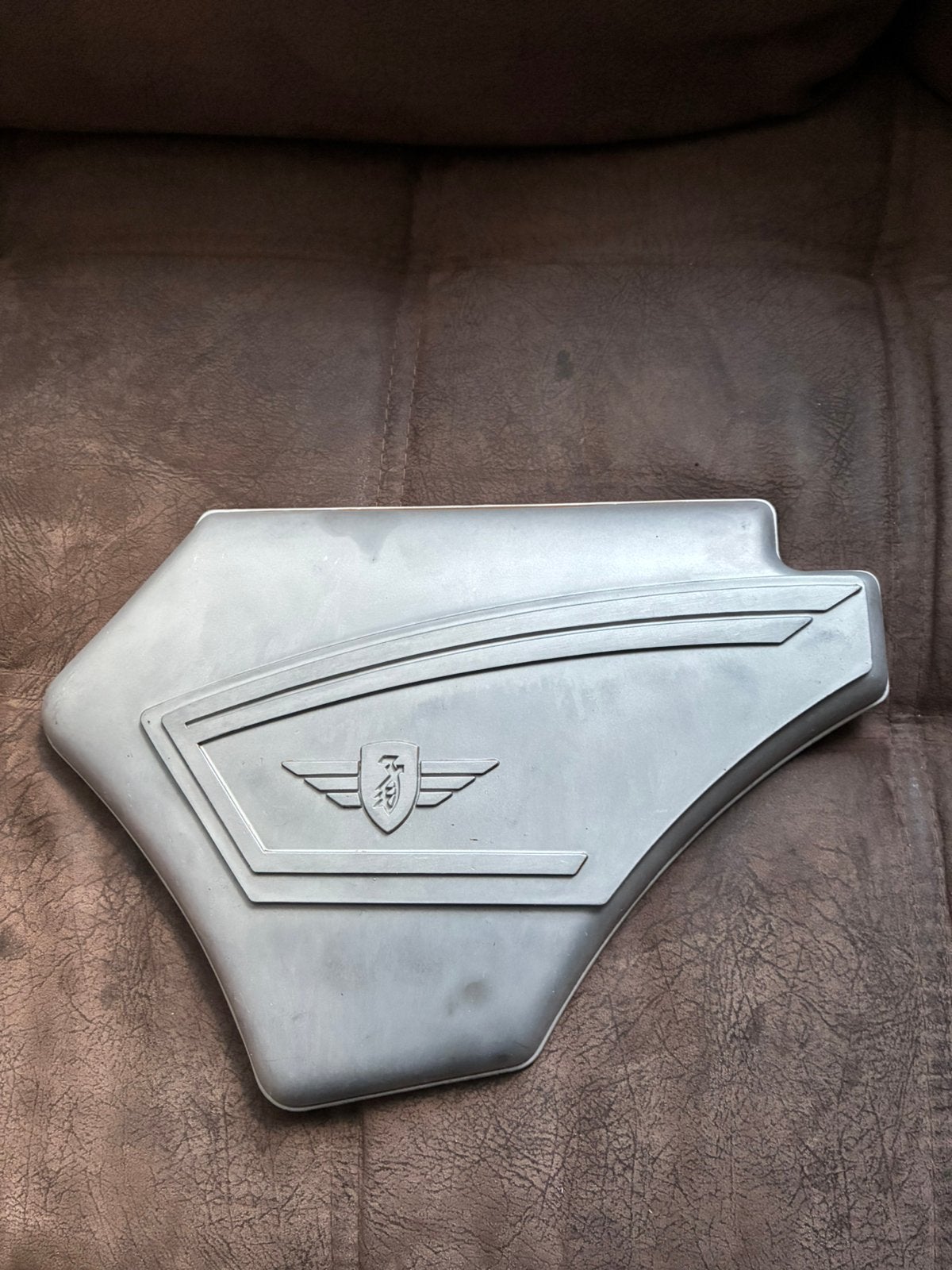 Linker logo zijkap, Ophalen of Verzenden, Zo goed als nieuw, Zadel