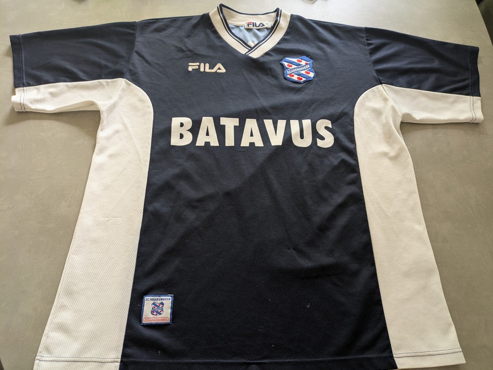 Voetbalshirt SC Heerenveen vintage shirt 1998 Zeldzaam, Maat XL, Ophalen of Verzenden, Zo goed als nieuw, Shirt