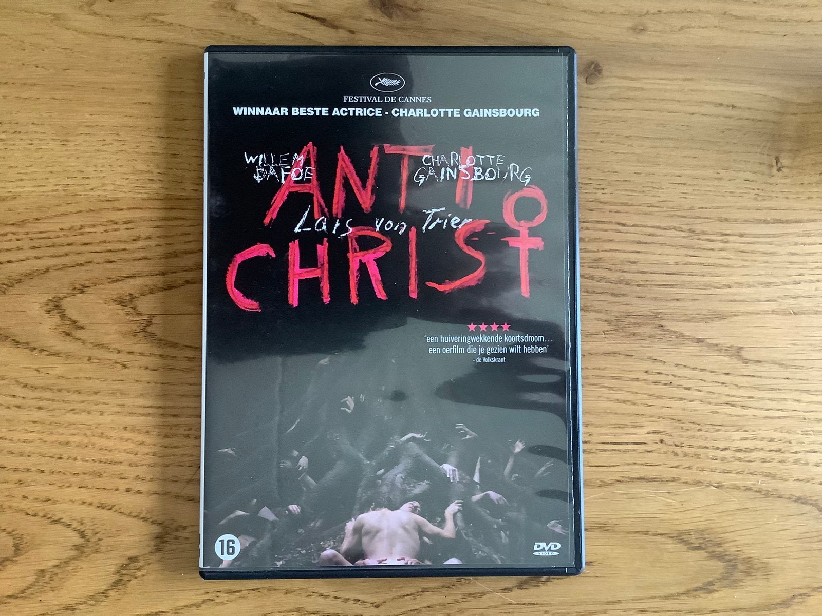 4) ANTI CHRIST, Lars von Trier, Willem Dafoe, C Gainsborourg, Vanaf 16 jaar, Ophalen of Verzenden, Zo goed als nieuw