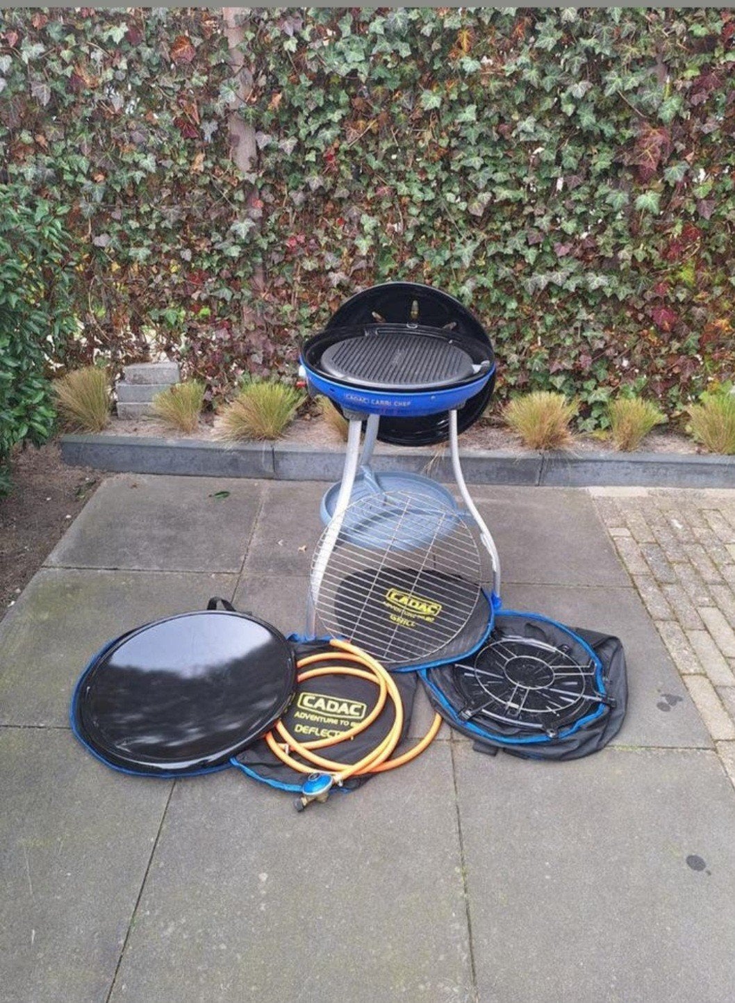 Cadac Carri Chef 2 BBQ met skottel en accessoires, Tuin en Terras, Gasbarbecues, Ophalen, Gebruikt, Cadac