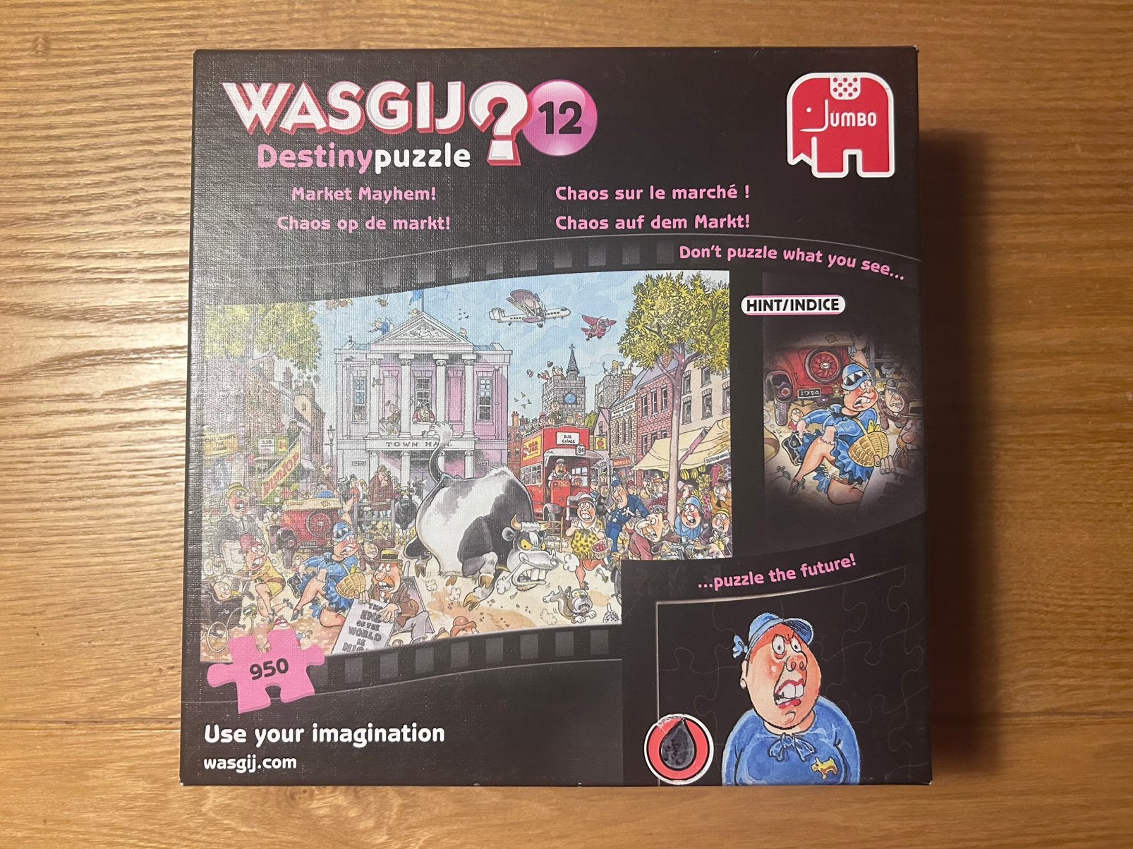 Wasgij destiny 12 puzzel, Ophalen, 500 t/m 1500 stukjes, Gebruikt