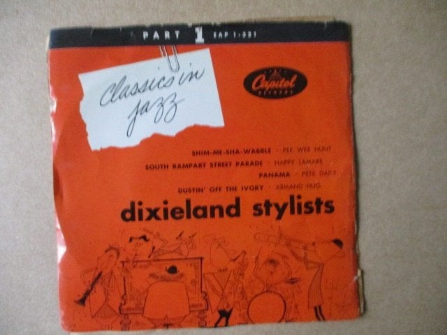 s1788 dixieland stylists - classics in jazz, Ophalen, Gebruikt, 7 inch, Overige genres