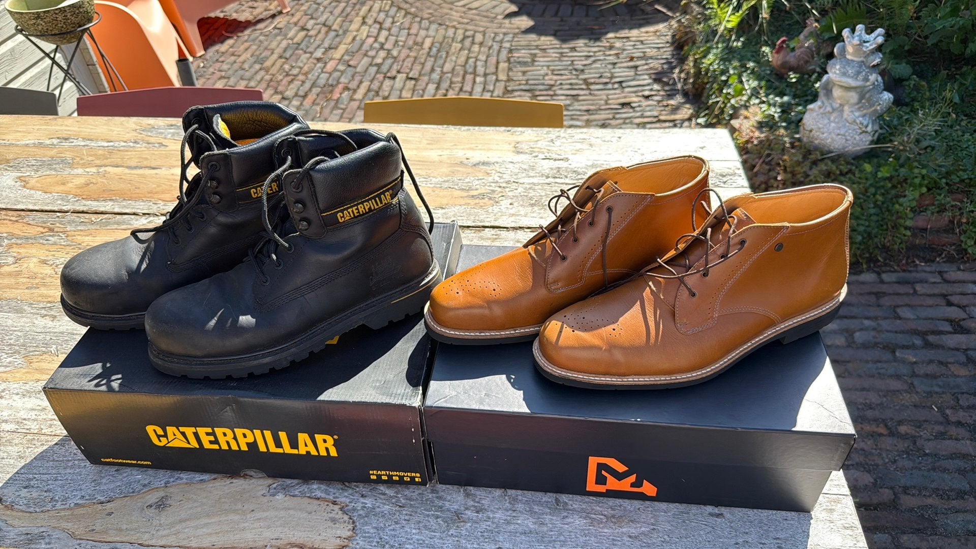 Weinig gebruikte werkschoenen maat 44, Ophalen of Verzenden, Zo goed als nieuw, Zwart, Werkschoenen