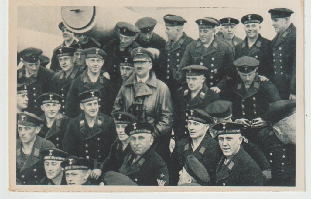 Kriegsmarine; 5 foto's + 2 postkaarten, Verzenden, Marine, Duitsland, Foto of Poster