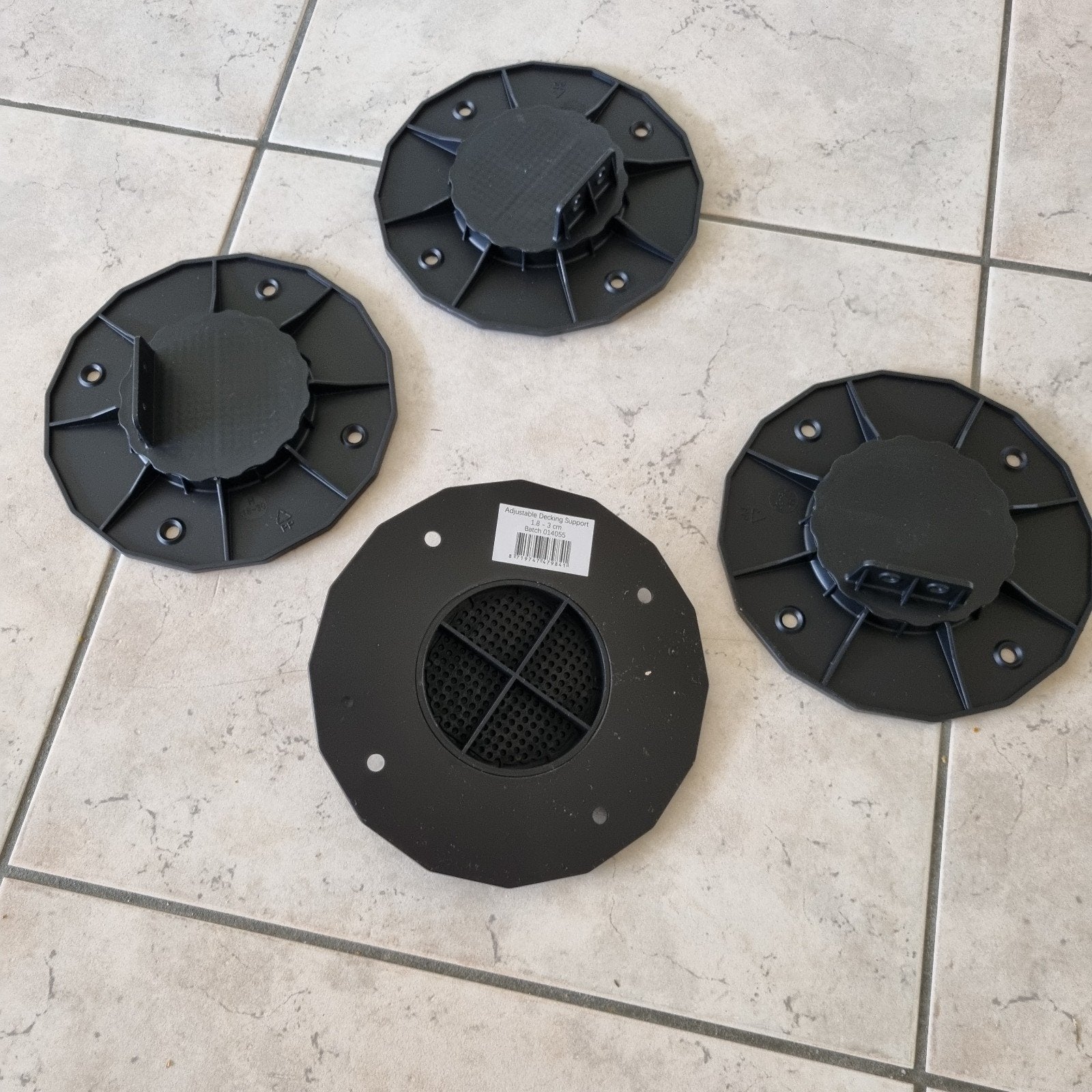 Wovar terrasdragers - 102 stuks voor vlonder, Tuin en Terras, Ophalen, Nieuw, Kunststof