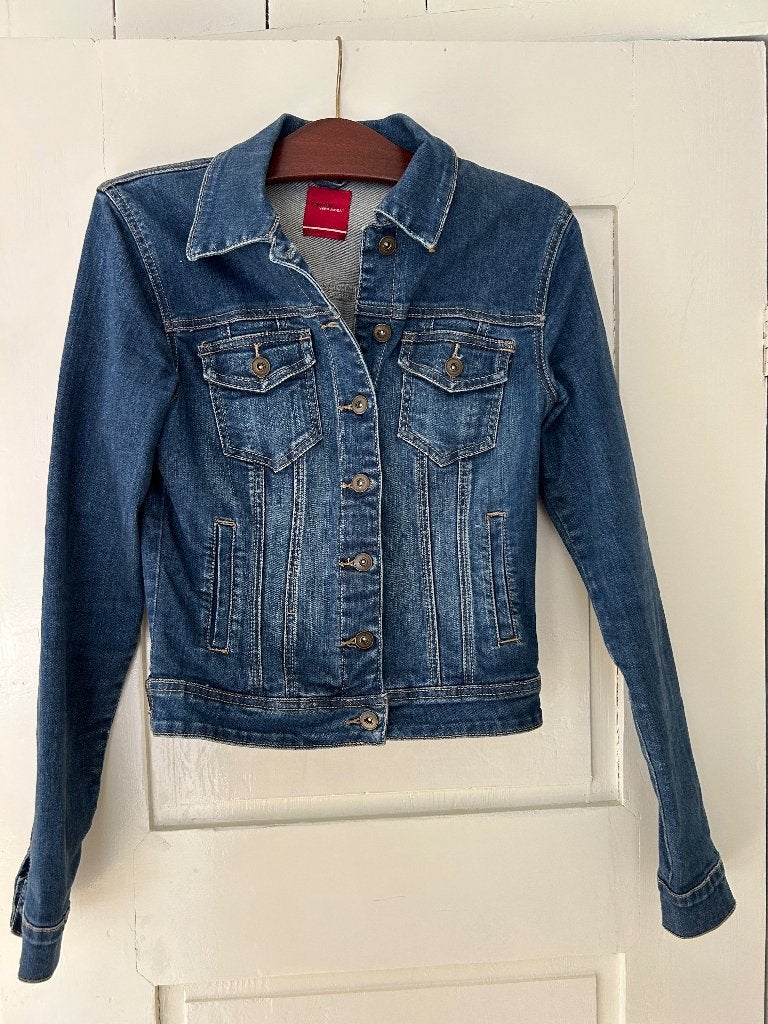 Spijkerjas maat M, Maat 38/40 (M), Blauw, Vero Moda, Ophalen of Verzenden