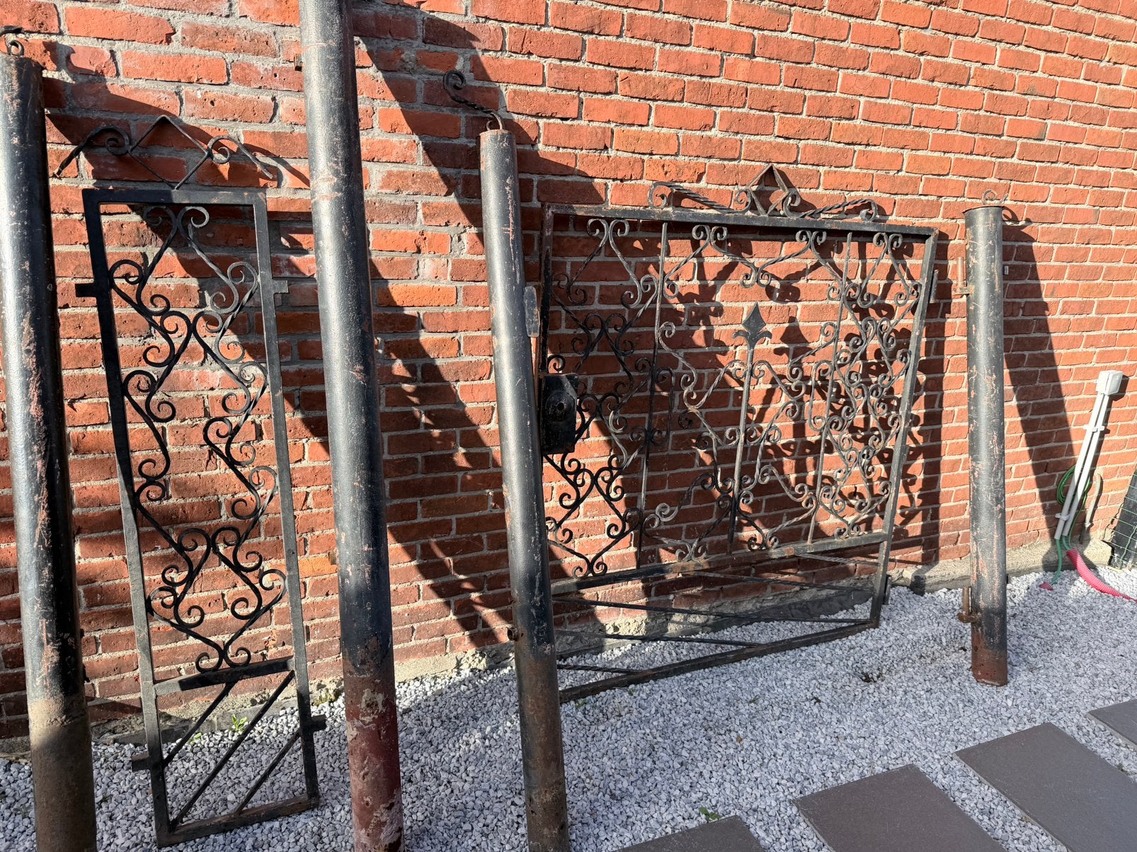 Poort, Tuin en Terras, Ophalen of Verzenden, Gebruikt, IJzer