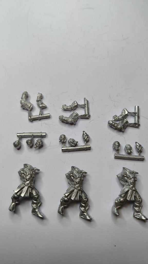 3  Bretonnian lineman bloodbowl, Ophalen of Verzenden, Nieuw