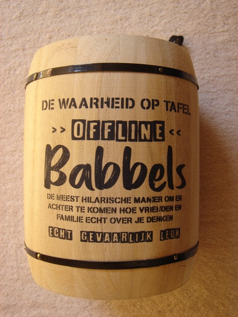 LEUK: Kletspot: Babbels, Vijf spelers of meer, Ophalen of Verzenden, Gebruikt