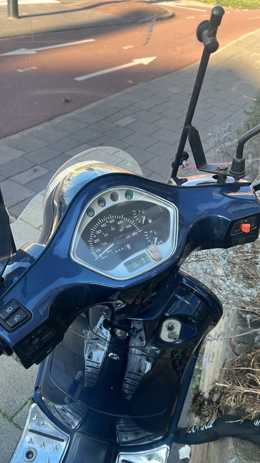 Blauwe kenteken scooter, Ophalen of Verzenden, Zo goed als nieuw, Overige typen, Overige merken
