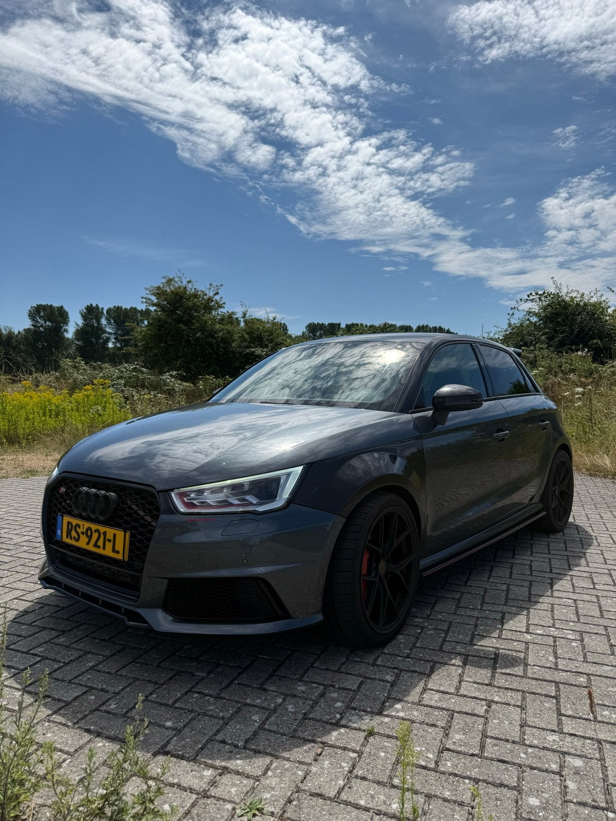 Audi S1 ABT 2.0 tfsi 300+pk DAYTONA Grijs, Zwart, 4 cilinders, 1984 cc, 4 stoelen