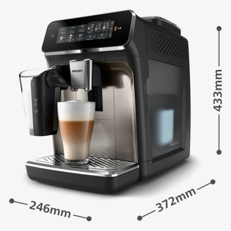 Philips Serie 3300 Volautomatisch Espressoapparaat EP3347/90, Ophalen, 10 kopjes of meer, Koffiemachine, Zo goed als nieuw