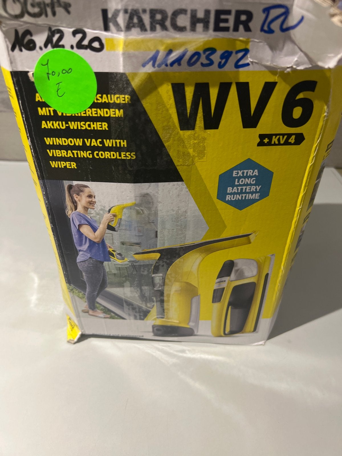 Kärcher WV6 + KV4 Window Vac - Nieuw in doos, Huis en Inrichting, Ophalen of Verzenden, N, N, N