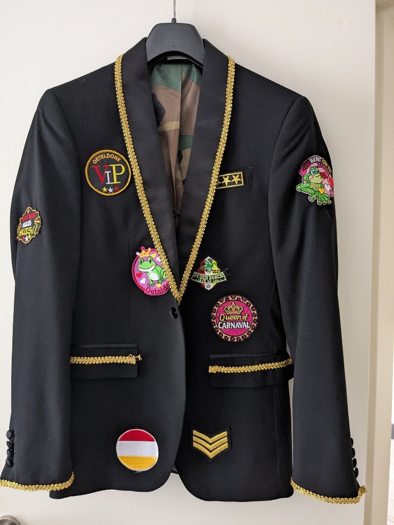 Oeteldonk jas, Carnaval, Ophalen of Verzenden, Zo goed als nieuw, Kleding