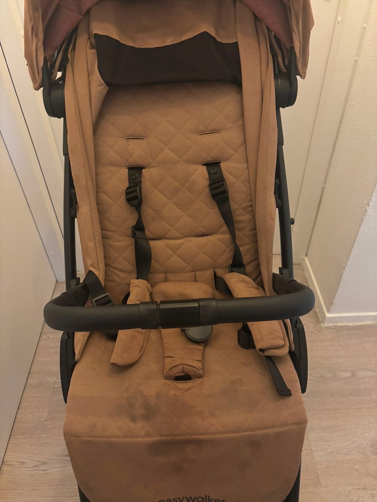 Easywalker Jackey XL Buggy - oud roze, Gebruikt, Verstelbare duwstang, Ophalen, Kinderwagen