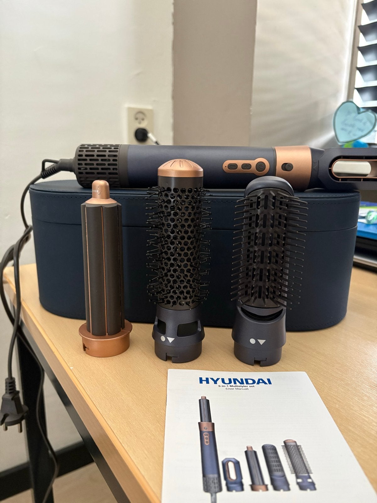 Hyundai 5-in-1 Multistyler Haarstyler met diverse opzetstukk, Ophalen, Zo goed als nieuw, Haarverzorging