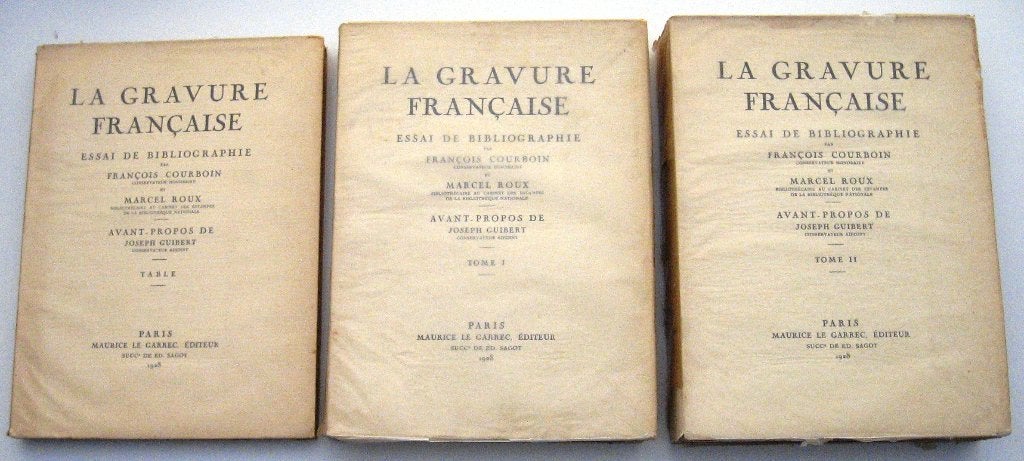 La Gravure Française 1928 Essai de Bibliographie #159/525, Antiek en Kunst, Ophalen of Verzenden