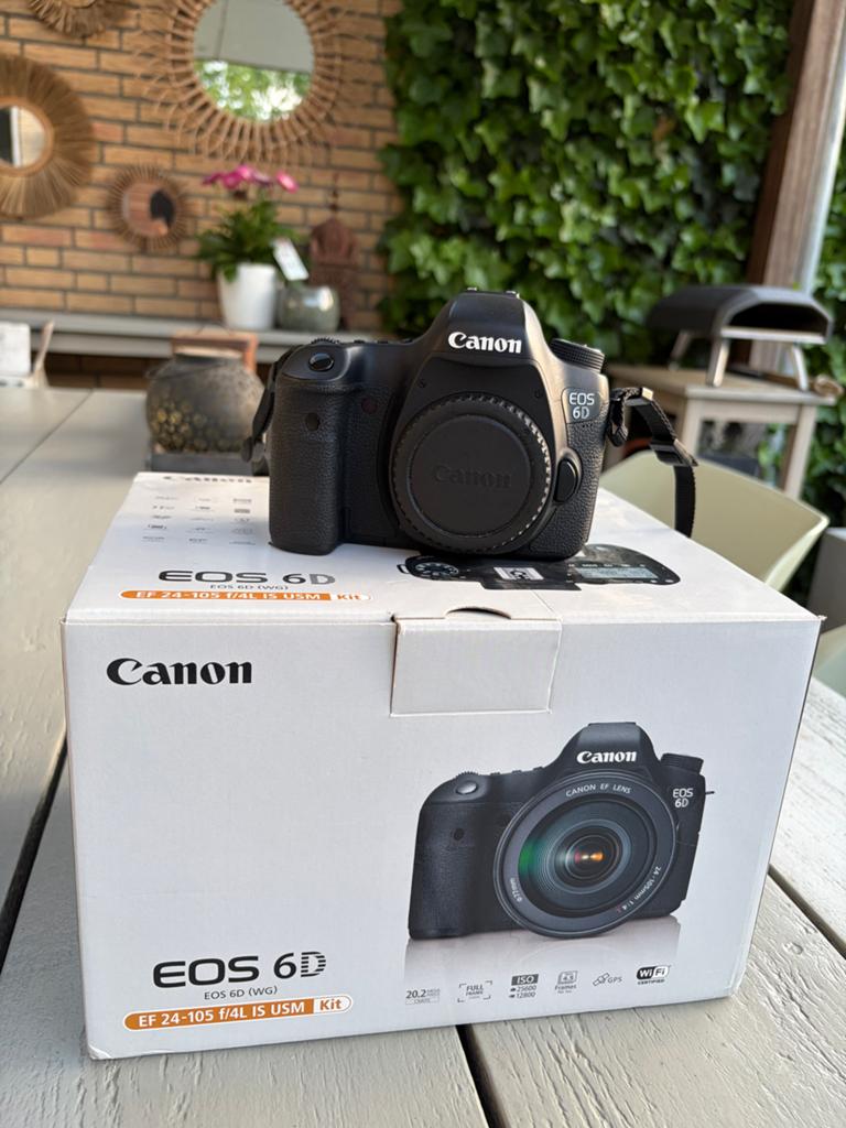 Canon EOS 6D spiegelreflexcamera, Spiegelreflex, Canon, Ophalen of Verzenden, Zo goed als nieuw