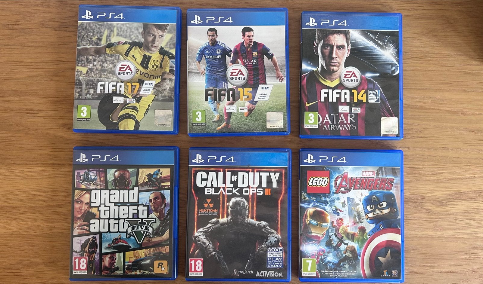 6 PS4 Spellen Bundel - Goede Staat, Avontuur en Actie, Online, Gebruikt, Vanaf 18 jaar