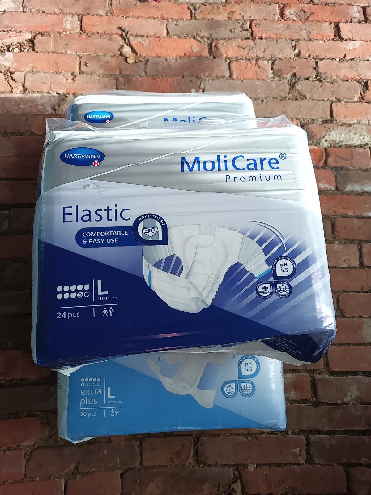 MoliCare Elastic maat L 3 pakken van 24 stuks, Ophalen of Verzenden, Nieuw