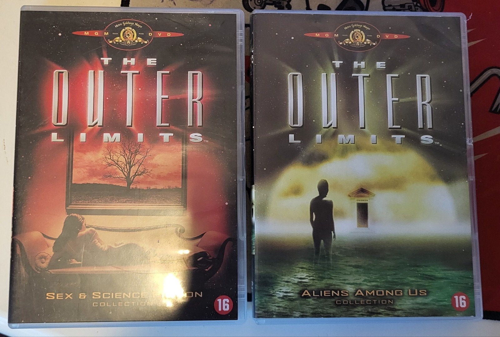 The Outer Limits - Sex & Science Fiction + Aliens Among Us, Cd's en Dvd's, Ophalen, Vanaf 16 jaar, Nederlands, Inclusief doosje