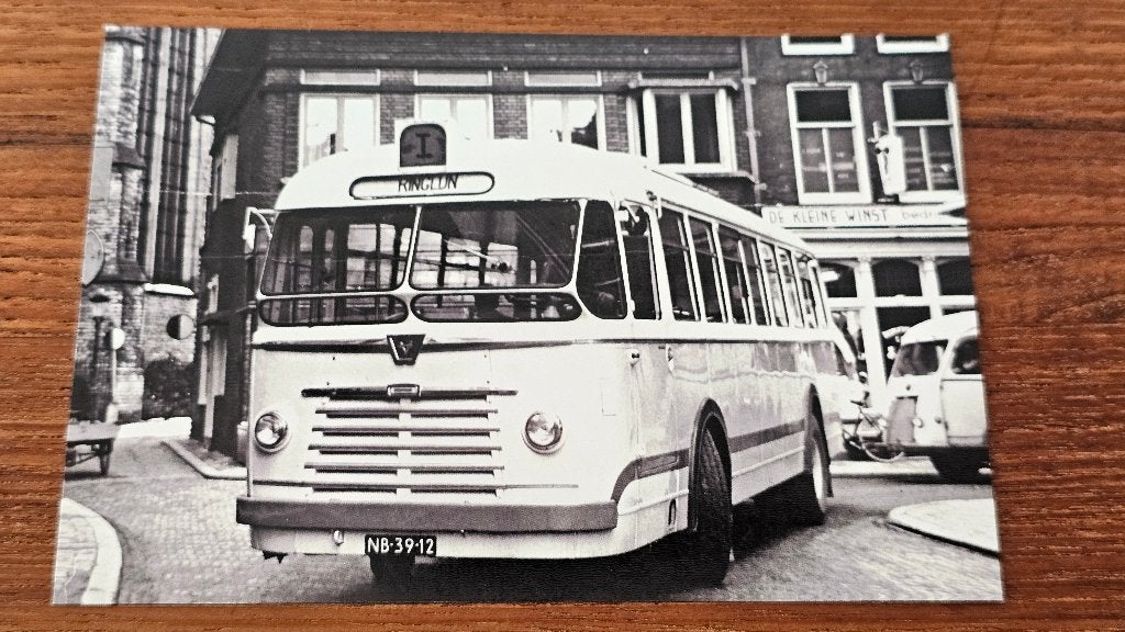 Foto BUS GVU GEVU GETRU Utrecht 12, Verzenden, Gebruikt, Bus of Metro, Overige typen