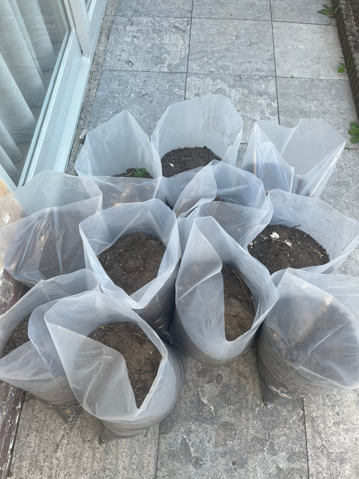 Gebruikt tuinaarde, Tuin en Terras, Aarde en Mest, Ophalen, Tuinaarde