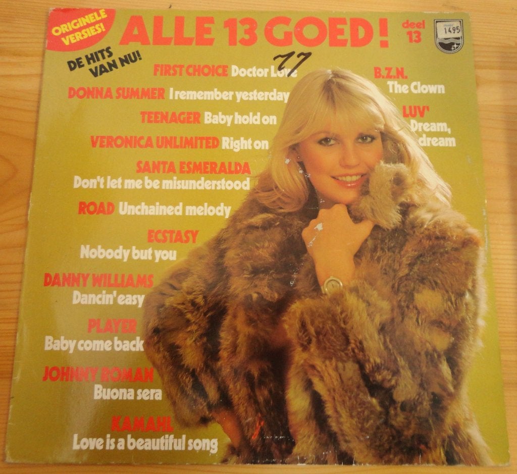 Alle 13 goed (13 ), LP, Gebruikt, Ophalen of Verzenden, Levenslied of Smartlap