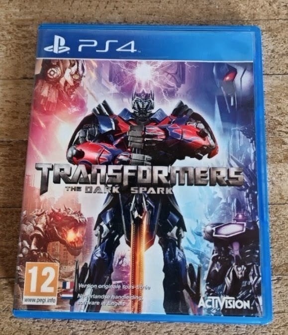 Transformers: The Dark Spark PS4 - Actie en Avontuur, Avontuur en Actie, Gebruikt, Verzenden, 1 speler