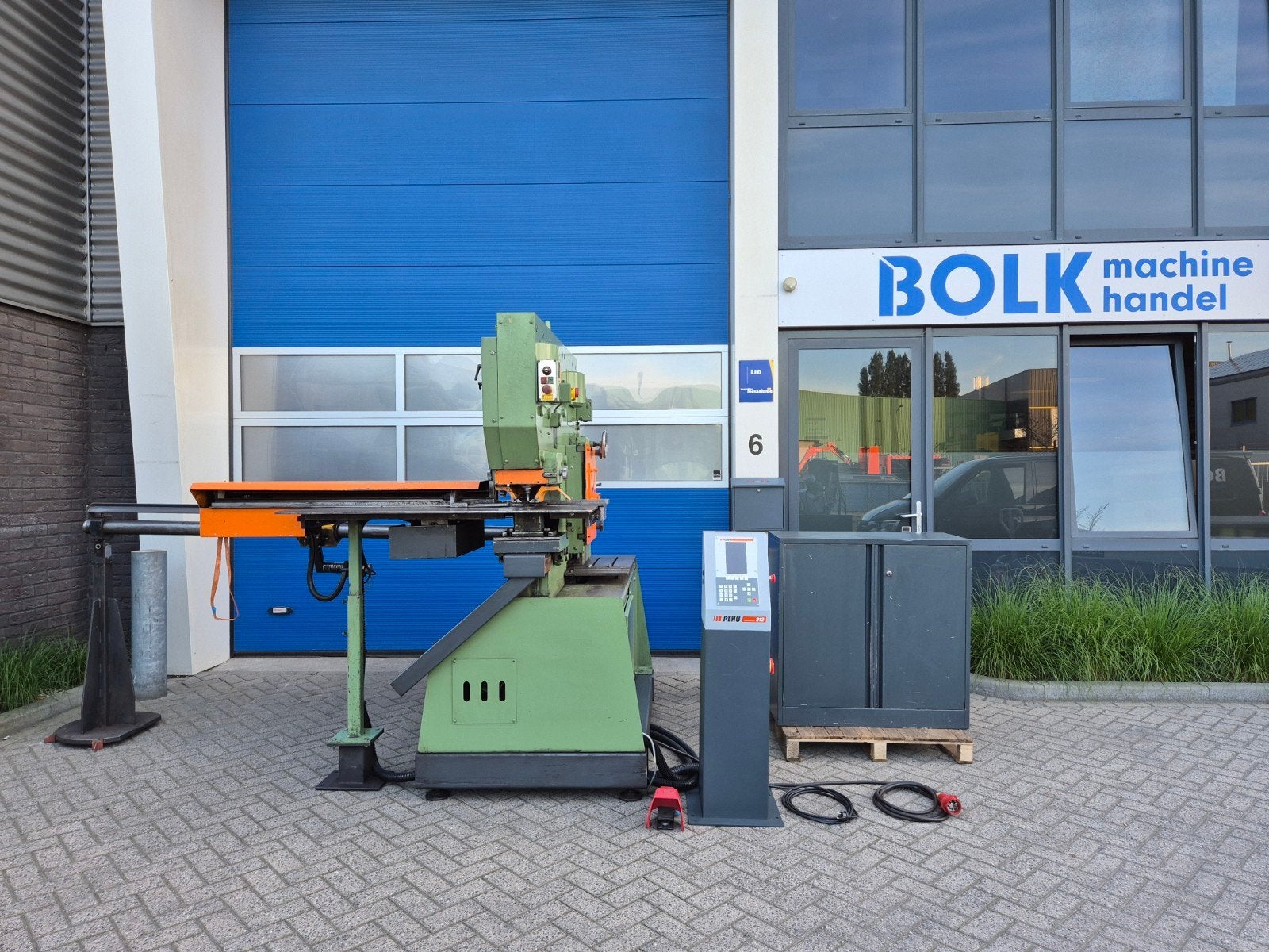 PEDDINGHAUS Peddimax 1002 Pons-knipmachine Coördinatie tafel, Ophalen of Verzenden, Peddinghaus, Info@bolkmachinehandel.nl, Duitsland