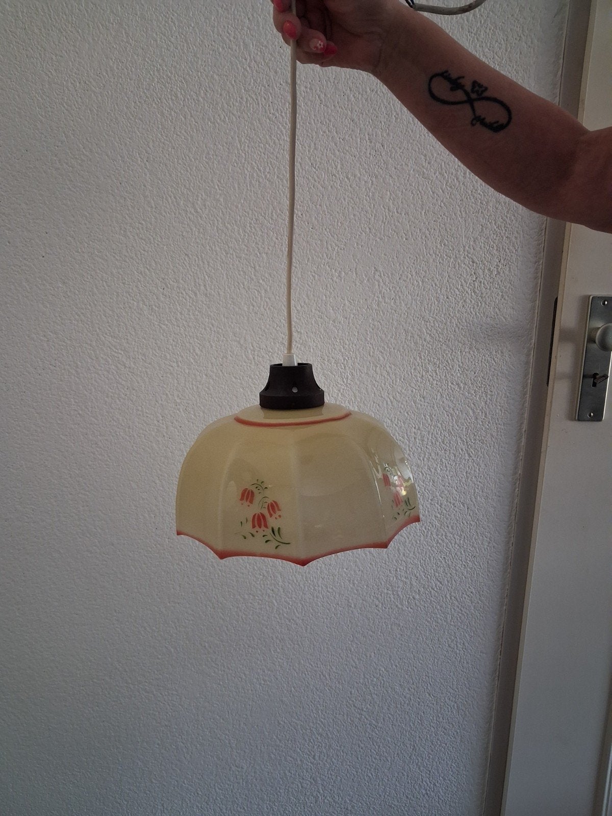 Hanglamp uit de 60-er jaren, Ophalen of Verzenden