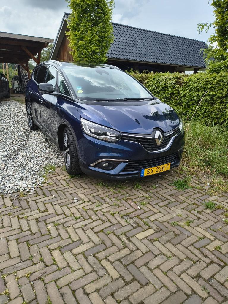 Renault Grand Scenic 1.5 Energy dCi 110pk 7pl. 2018 Blauw, Auto's, Voorwielaandrijving, 4 cilinders, 1850 kg, Blauw