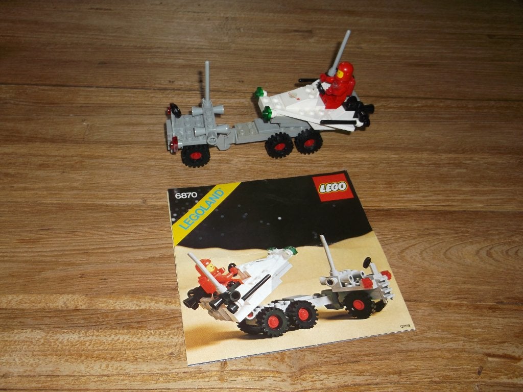 lego 6870 Space Probe Launcher, Gebruikt, Lego, Ophalen of Verzenden, Compleet